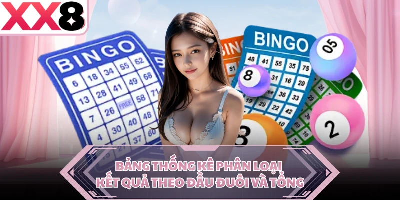 Bảng thống kê phân loại kết quả theo đầu đuôi và tổng
